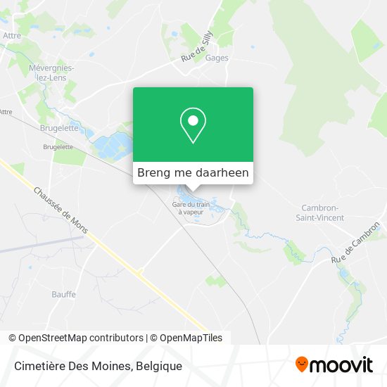 Cimetière Des Moines kaart