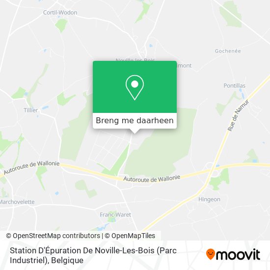 Station D'Épuration De Noville-Les-Bois (Parc Industriel) kaart