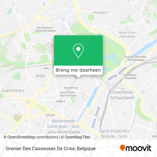 Grenier Des Casseuses De Crise kaart