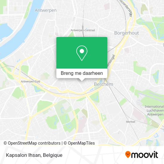 Kapsalon Ihsan kaart