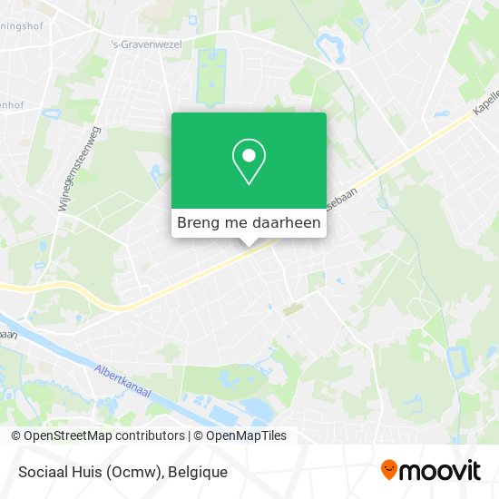 Sociaal Huis (Ocmw) kaart