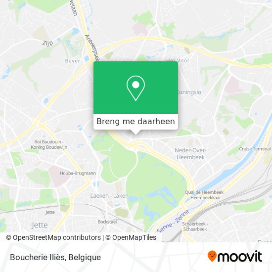 Boucherie Iliès kaart