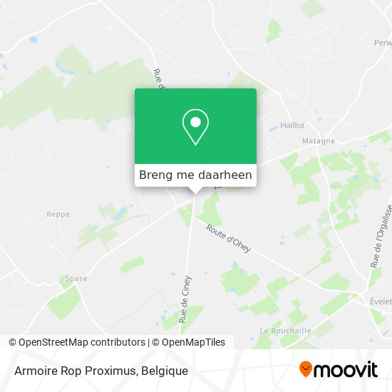 Armoire Rop Proximus kaart