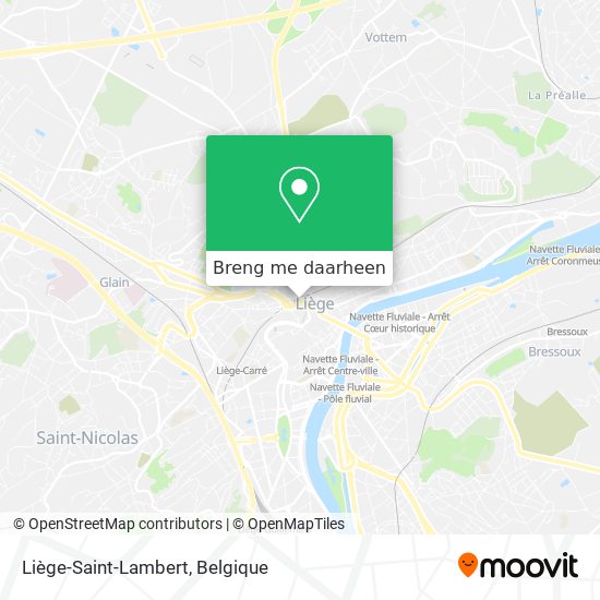 Liège-Saint-Lambert kaart