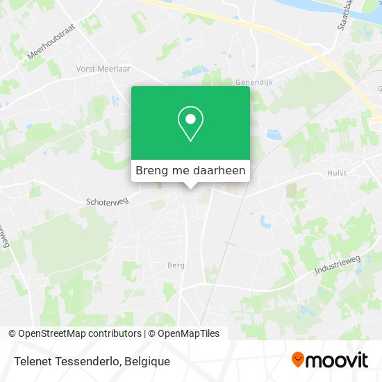 Telenet Tessenderlo kaart