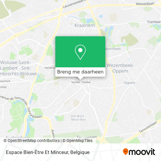 Espace Bien-Être Et Minceur kaart