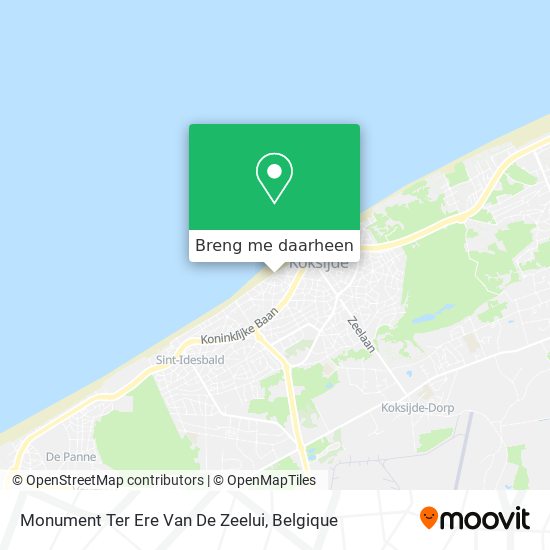 Monument Ter Ere Van De Zeelui kaart