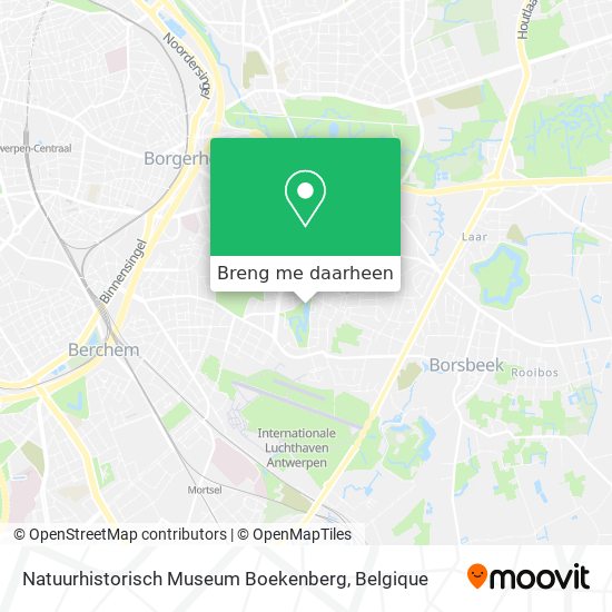 Natuurhistorisch Museum Boekenberg kaart