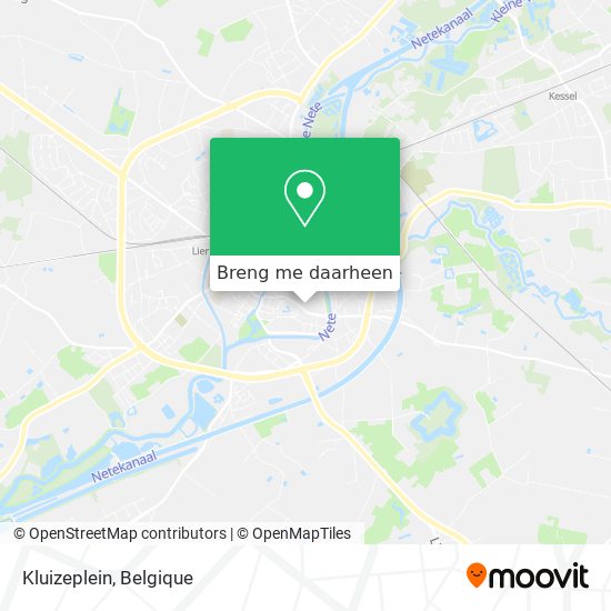 Kluizeplein kaart