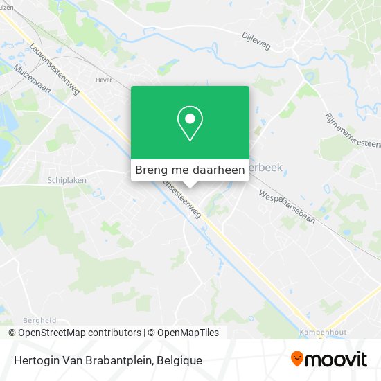 Hertogin Van Brabantplein kaart