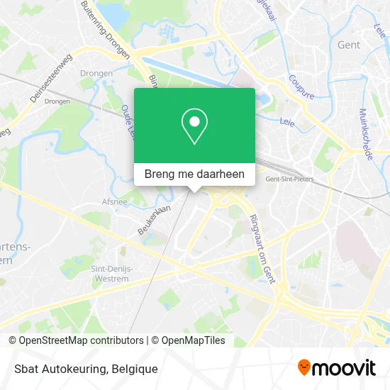 Sbat Autokeuring kaart