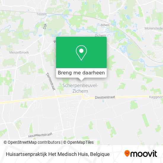 Huisartsenpraktijk Het Medisch Huis kaart