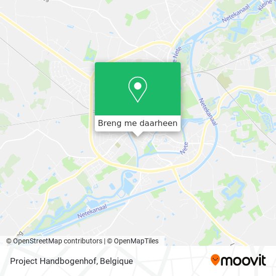 Project Handbogenhof kaart