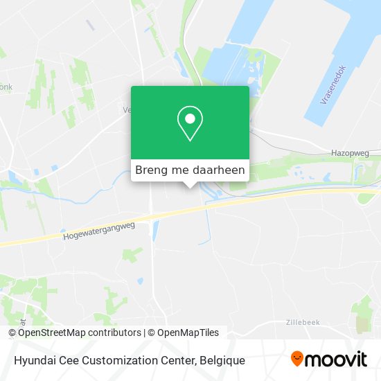 Hyundai Cee Customization Center kaart