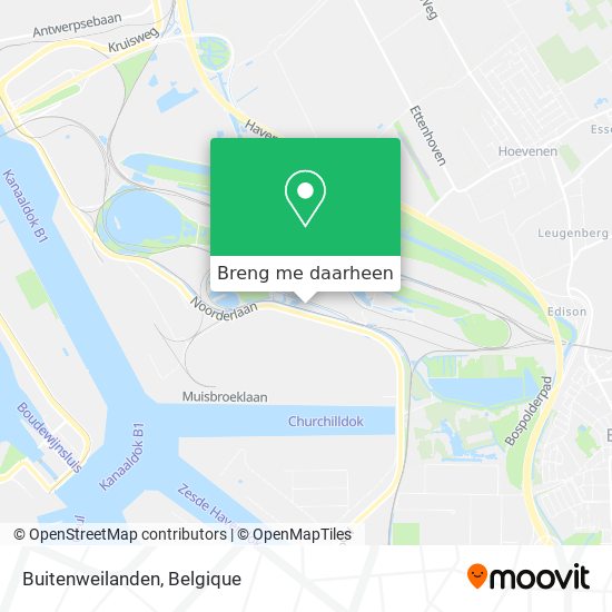 Buitenweilanden kaart