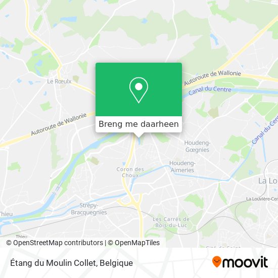 Étang du Moulin Collet kaart