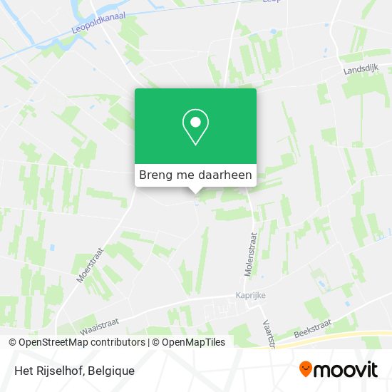 Het Rijselhof kaart