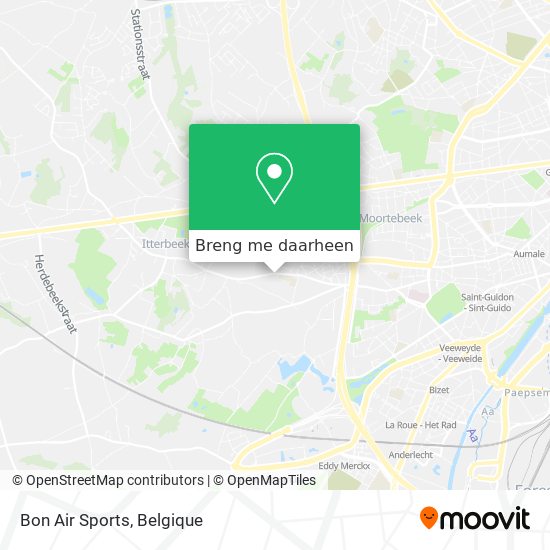 Bon Air Sports kaart