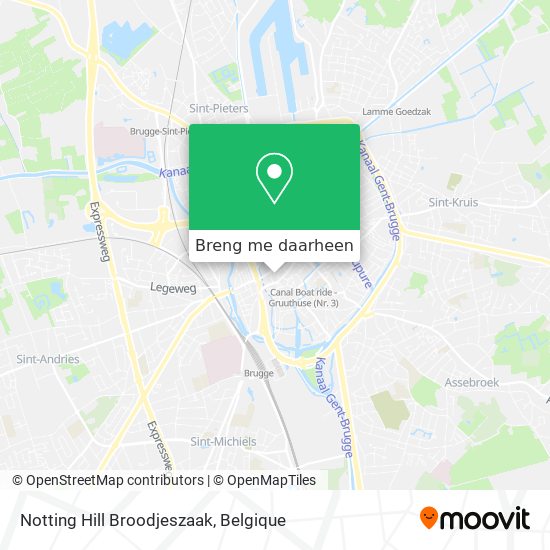 Notting Hill Broodjeszaak kaart