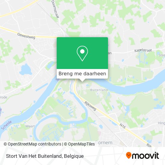 Stort Van Het Buitenland kaart