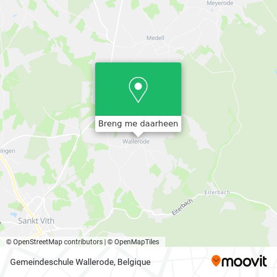 Gemeindeschule Wallerode kaart