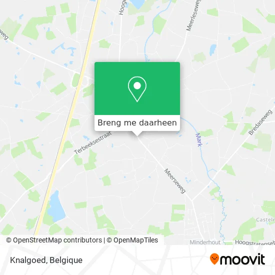 Knalgoed kaart