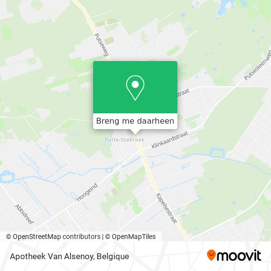 Apotheek Van Alsenoy kaart