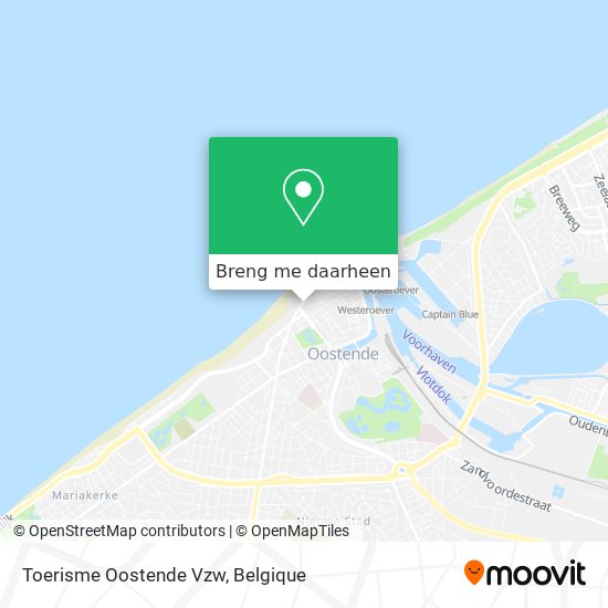 Toerisme Oostende Vzw kaart