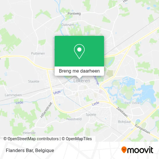 Flanders Bar kaart