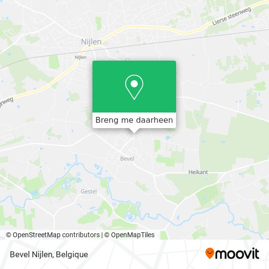 Bevel Nijlen kaart