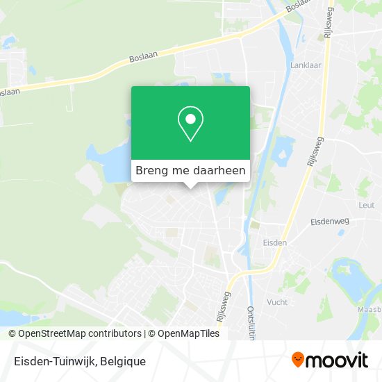Eisden-Tuinwijk kaart
