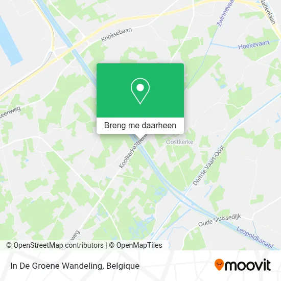 In De Groene Wandeling kaart