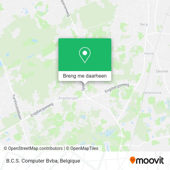 B.C.S. Computer Bvba kaart