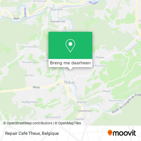 Repair Café Theux kaart