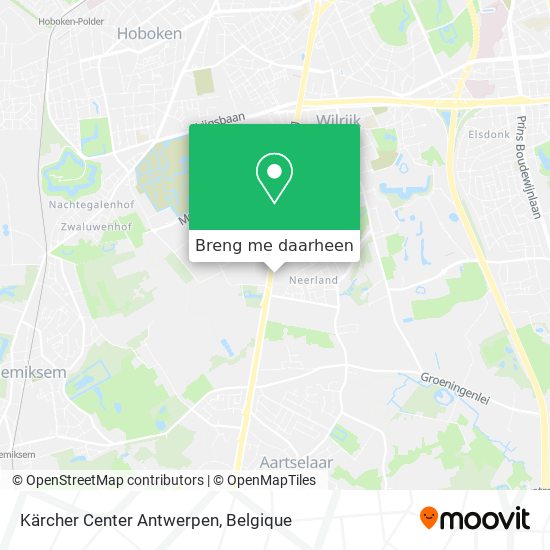 Kärcher Center Antwerpen kaart
