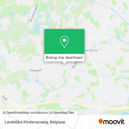 Landelijke Kinderopvang kaart