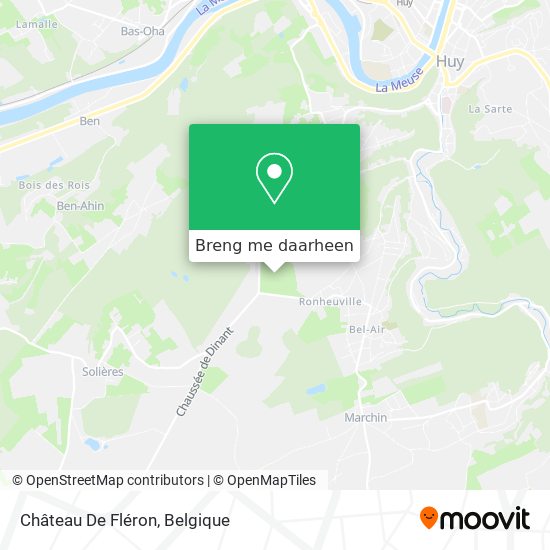 Château De Fléron kaart