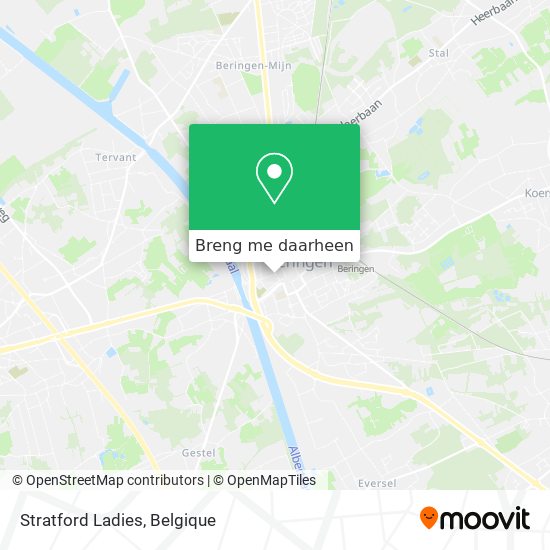 Stratford Ladies kaart