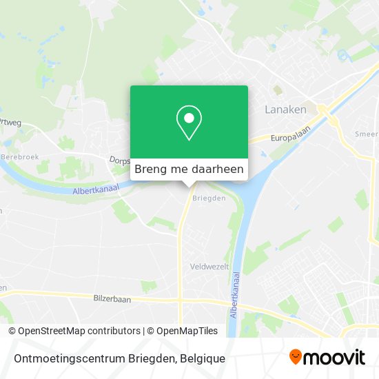 Ontmoetingscentrum Briegden kaart