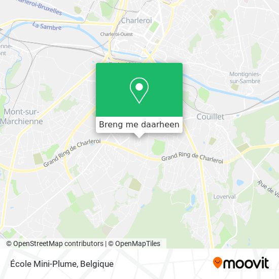 École Mini-Plume kaart