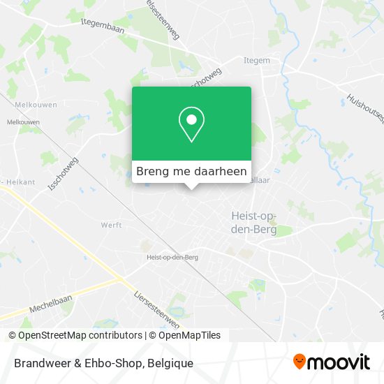 Brandweer & Ehbo-Shop kaart