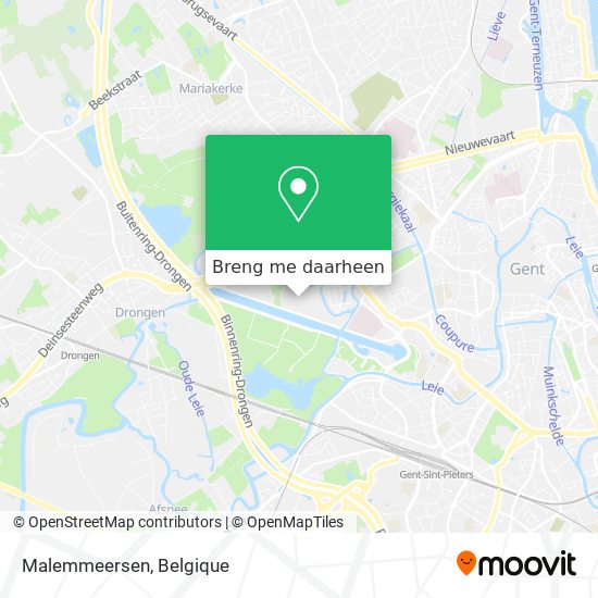 Malemmeersen kaart