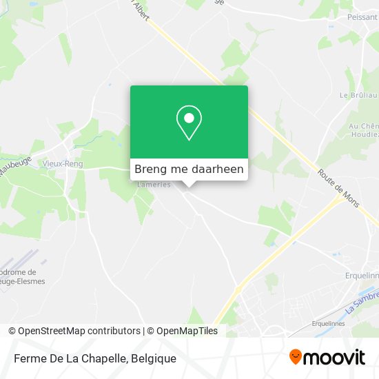 Ferme De La Chapelle kaart