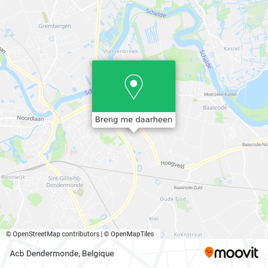 Acb Dendermonde kaart