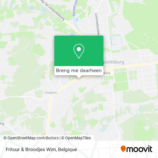 Frituur & Broodjes Wim kaart