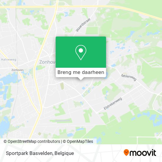 Sportpark Basvelden kaart