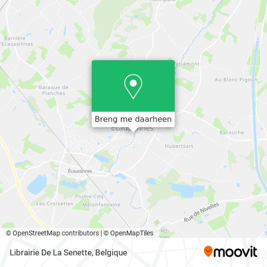 Librairie De La Senette kaart