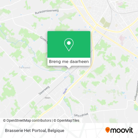 Brasserie Het Portoal kaart