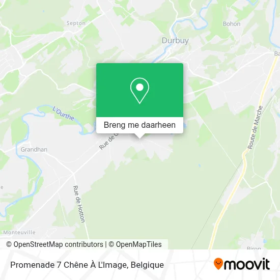 Promenade 7 Chêne À L'Image kaart