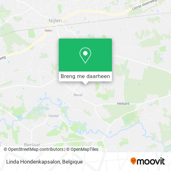 Linda Hondenkapsalon kaart